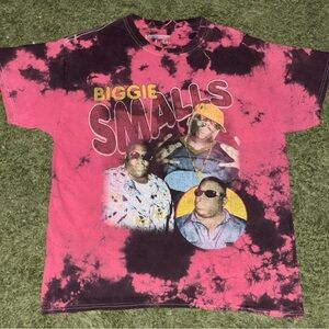 Biggie Smalls Tie-Dye Graphic T-Shirt